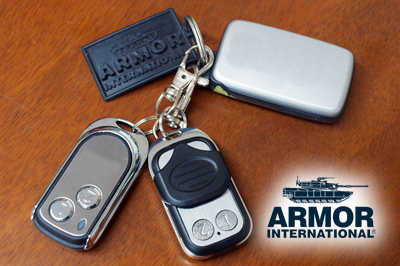 Remote control locking pins doors